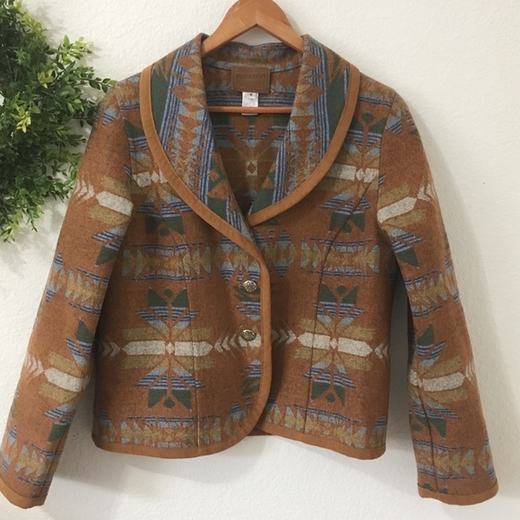 pendleton wool hybrid blazer